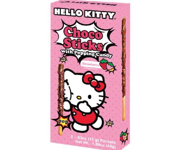 8284-01 Hello Kitty Choco Sticks Strawberry Flavor